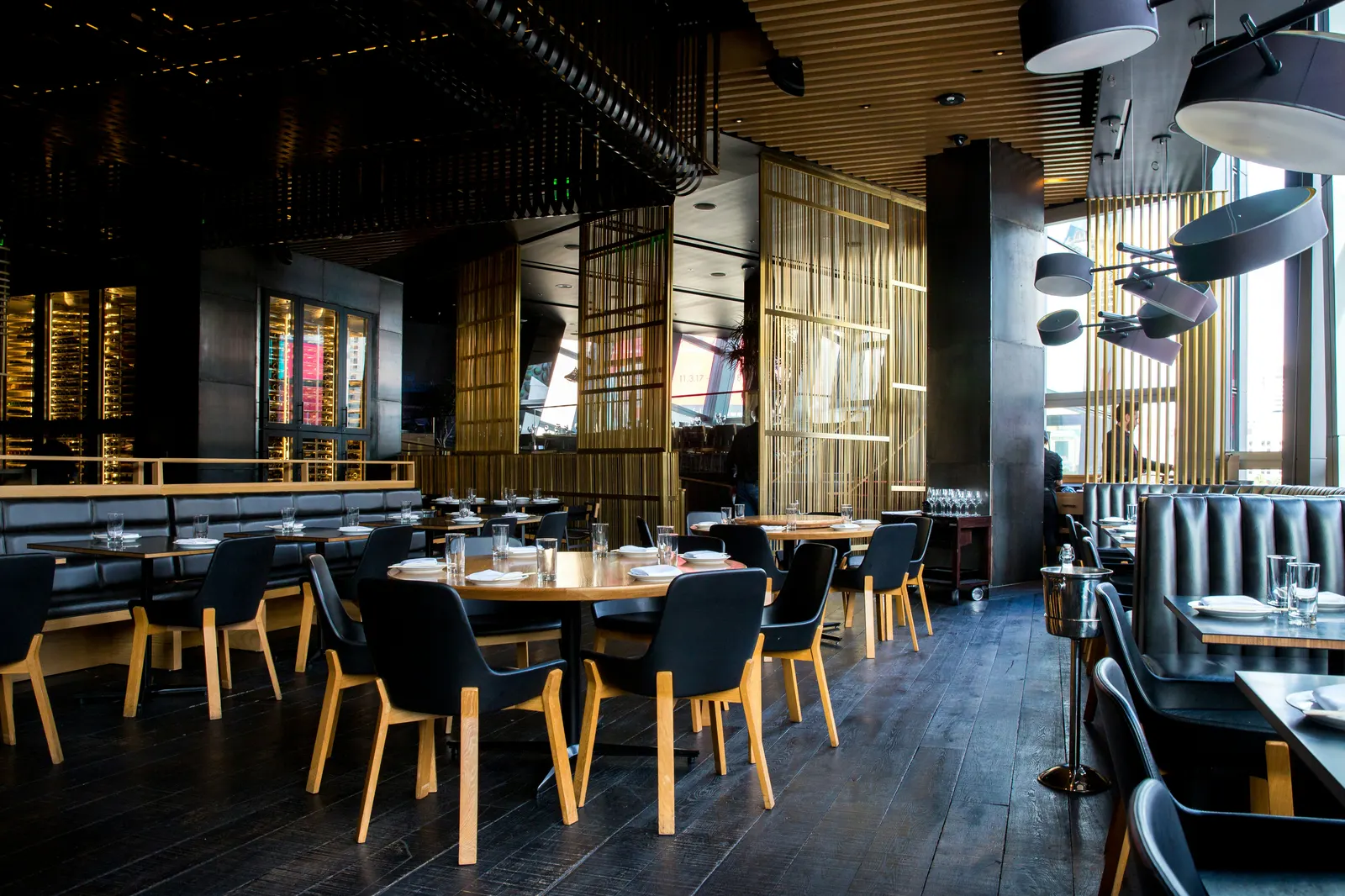Ambiente de restaurante projetado pela Bruna Borba Arquitetura